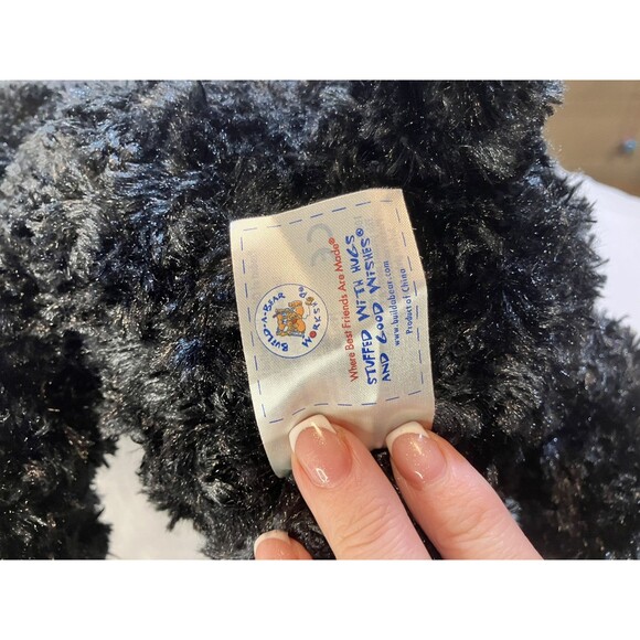 Lot Of Build A Bear Teddy Bears - BAB - Pink, Captain America And Black Bear - Picture 13 of 15